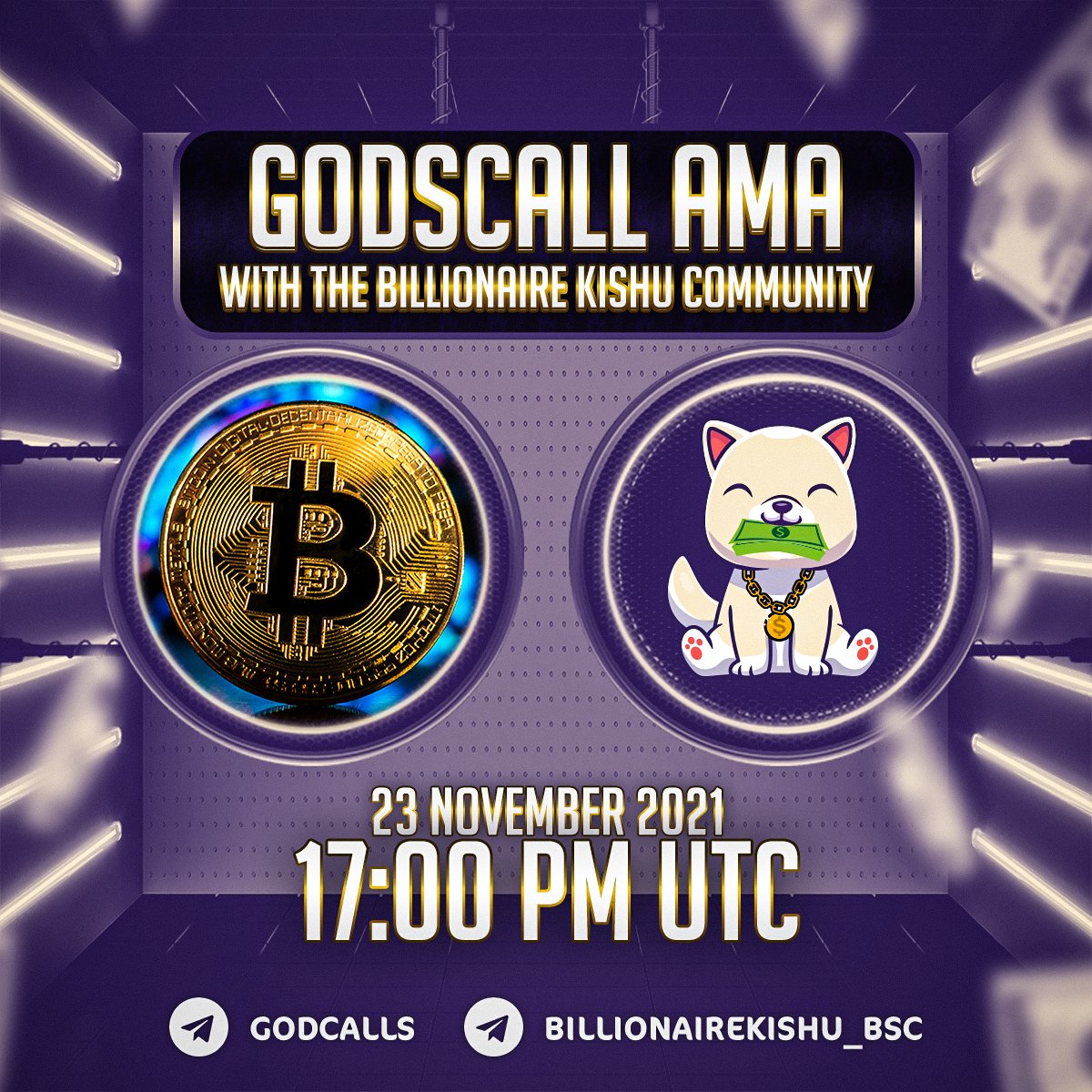 Godscall AMA Tommorow 👀 
Be there t.me/Godcalls
$BLK Team is on 🔥

$KISHU $FLOKI $SHIB $KUMA $BOSS