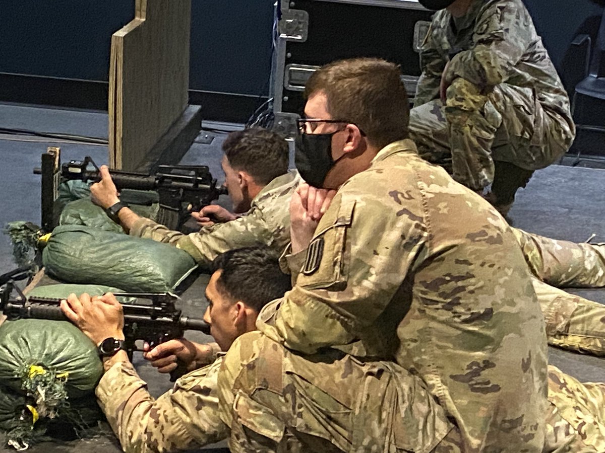 PeteGlassArmy's tweet photo. #ICYDK Master Marksmanship Trainer Course (MMTC) can increase your units lethality.  Today 14 DS from @fortjackson used the EST to gain insights how to #generatelethality. #lethalitystartshere #victorystartshere @fortjacksoncg @Infantry_School @FortBenning @TRADOC https://t.co/zJxrW8kVfR
