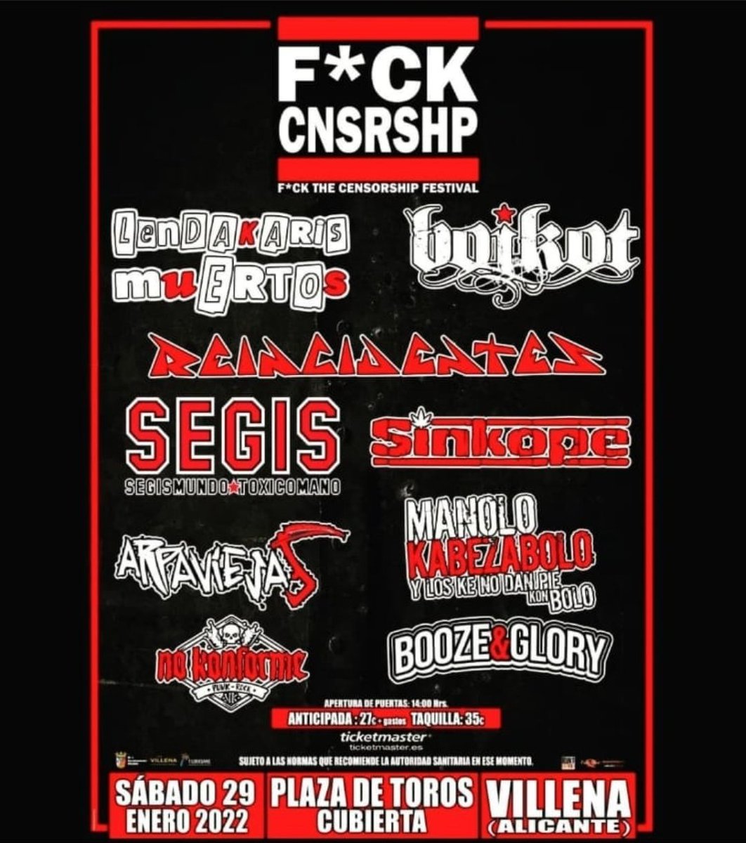 Kairos095's tweet photo. Que los propios #NoKonforme te inviten de Crew a su concierto y otras maneras de alegrarte un Lunes.
Ganas de ver un festival desde el escenario 🤘🖤 https://t.co/MENThgHMln