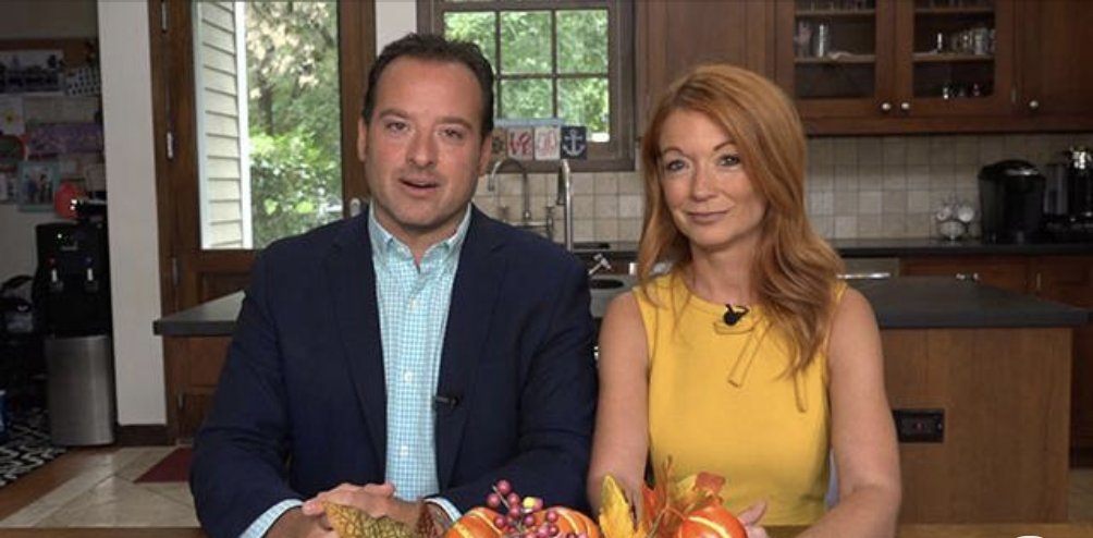 RLTogetherTV's tweet photo. You might see relatives in-person again at #Thanksgivingdinner, so different #politics will probably be on the table too. This week on #RLTogether, let @JoshuaHenne &amp; @JeanetteNJ, a married couple in opposite parties, give you tips: https://t.co/jfPtd7Kohu https://t.co/SNhKzxCHoZ