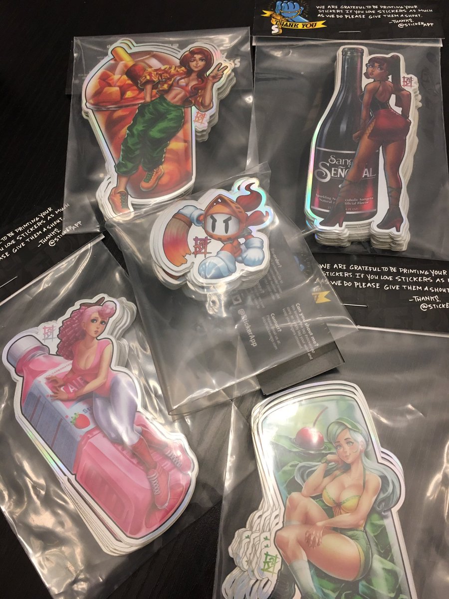 Stickers are finally in 😩