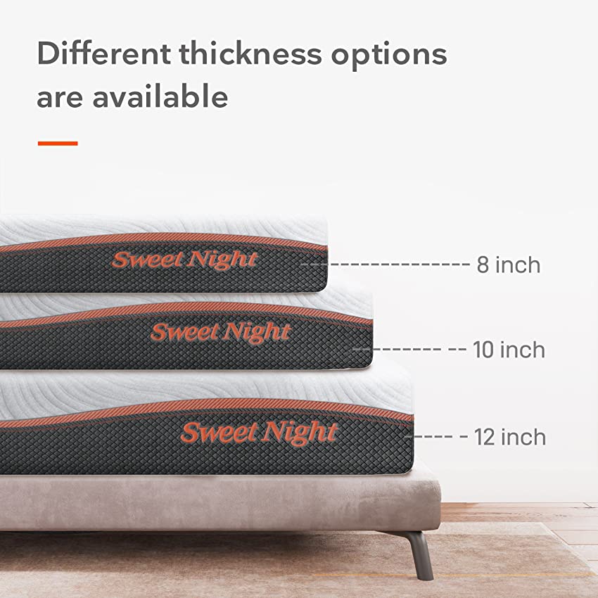 sweetnightchats's tweet photo. How Thick Should Your Mattress Be?
A.8 Inch
B.10 Inch
C.12 Inch
Tell me your answers in the comments.
#Sweetnight #SweetnightBlackFridaySeason #blackfriday #mattressthickness #stressRelease #Durable #Supportive #Backpain #Joinpain #PremiumMattress #comfort #sleep #GoodSleep https://t.co/2UCgjIRElj