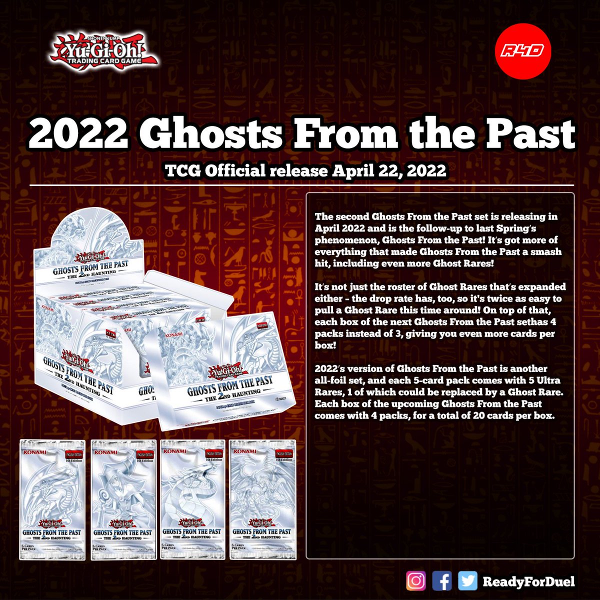 2022 Ghosts From the Past Ghost Rare: *Blue-Eyes White Dragon
