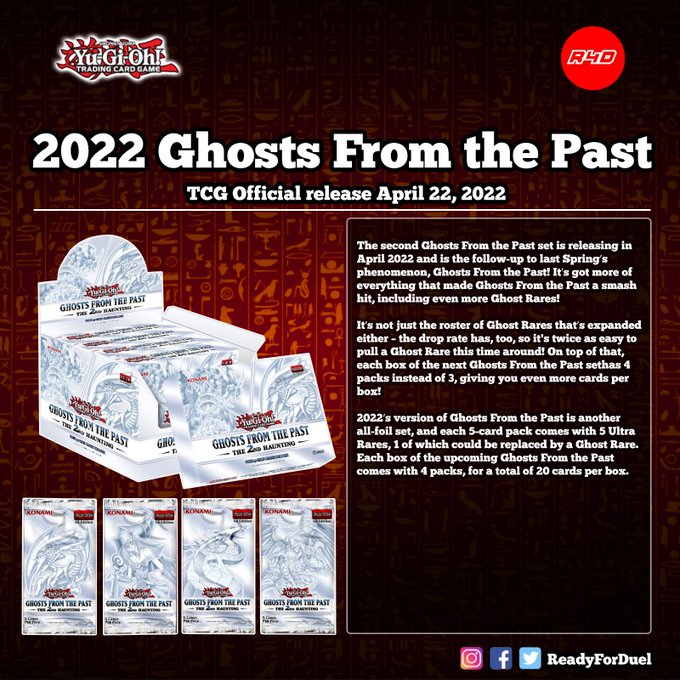 遊戯王 22年5月6日 Ghosts From The Past 2 発売 Tcg Information