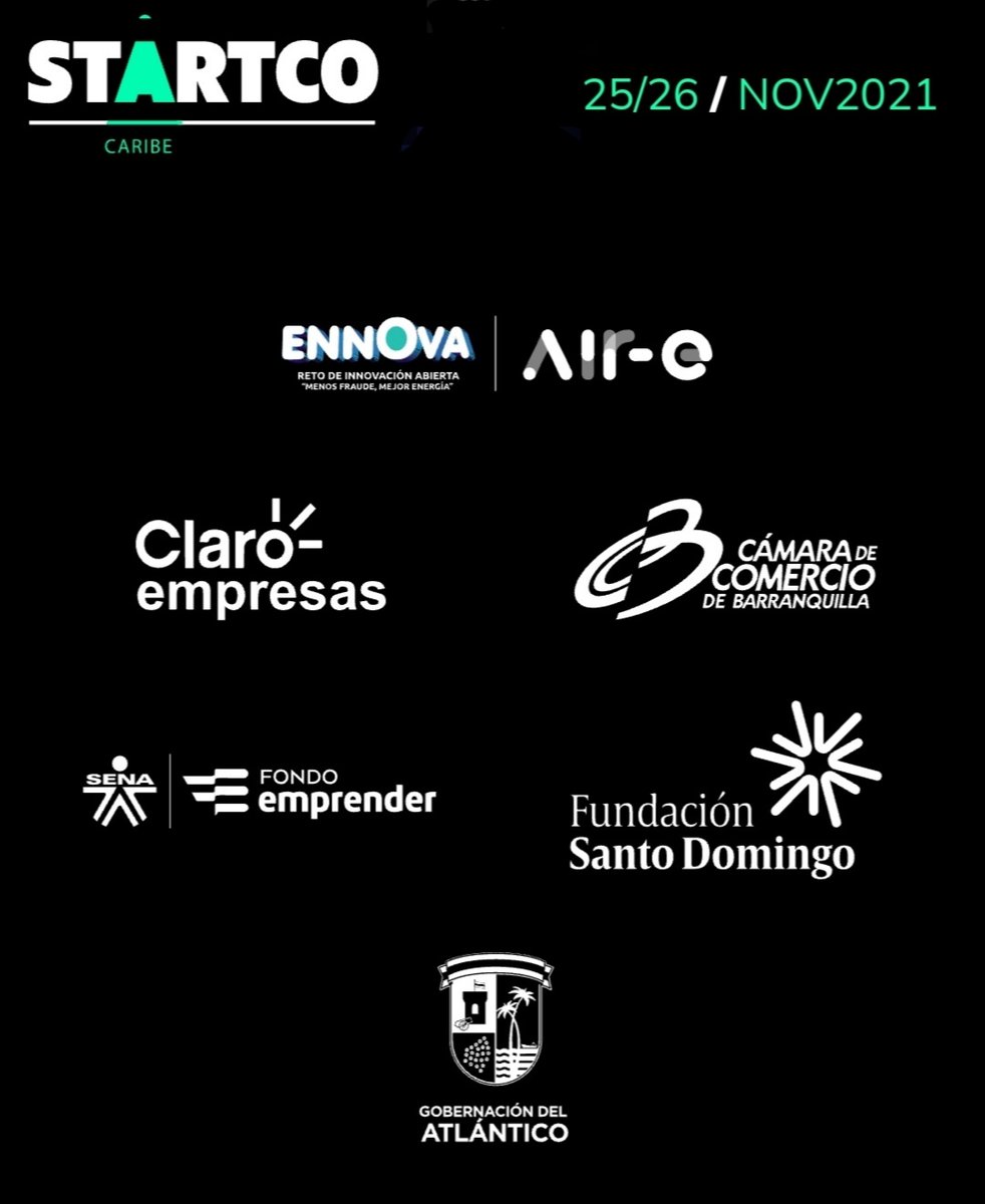 VDELUQUE's tweet photo. En @Aire_Energia promovemos el ecosistema de Emprendimiento e Innovación para el Desarrollo Económico y Social con aliados en la generación de Valor. #Ennova https://t.co/8S8b9wqeqx
@SENAComunica @F_Santo_Domingo @Gobatlantico @Camarabaq https://t.co/27TyHSLTlD