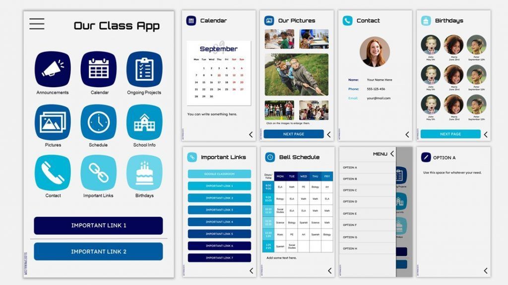 JakeMillerEdu's tweet photo. 📲 This smartphone app #GoogleSlides or #PowerPoint template from @SlidesManiaSM might be perfect for organizing all of your classroom or school info for students, parents, or staff!

#GoogleWorkspaceEdu #EdTech #EduTech #EduTwitter #TOSAChat

https://t.co/MFmUE1Fjs9 https://t.co/11SvR0QaLS