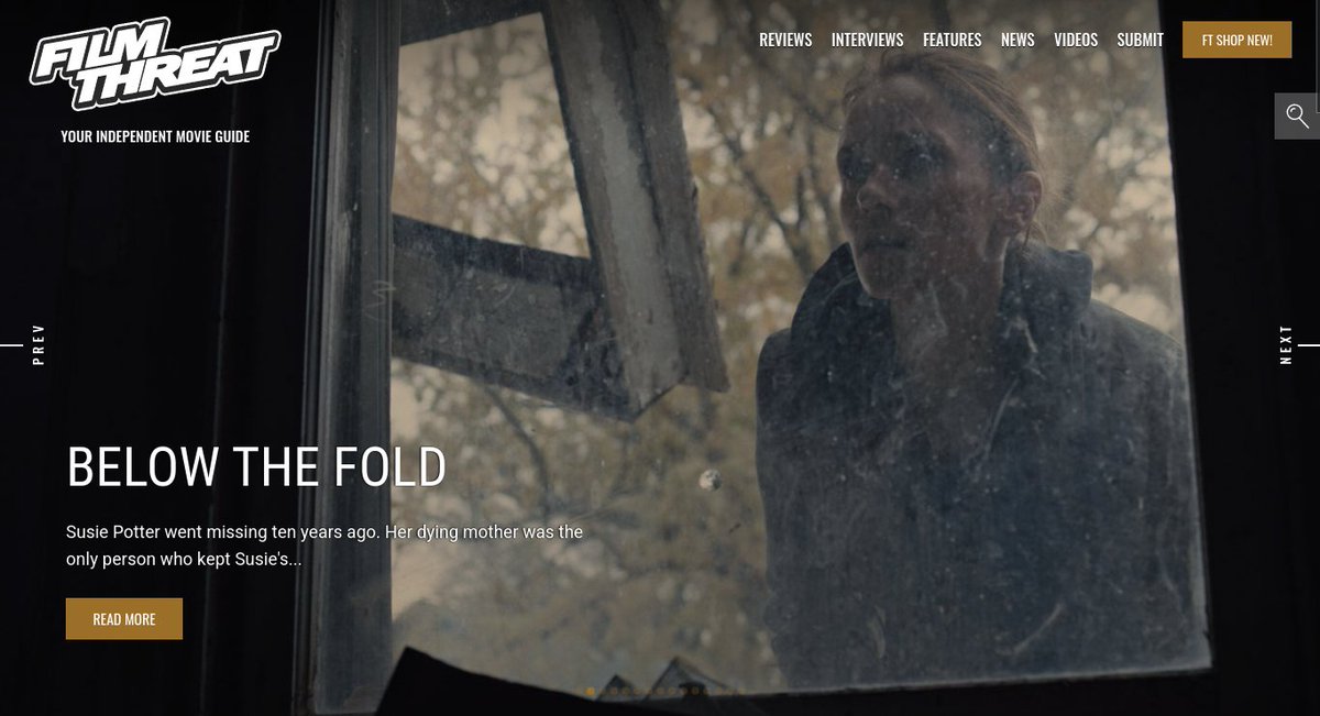 FilmThreat's tweet photo. “…his editor, asks him to cover the tenth anniversary of Susie’s disappearance as a favor to her mother.” Alan Ng investigates deep into the mystery of Below The Fold.
https://t.co/idBMn71X5C #SupportIndieFilm #BelowTheFold #Mystery https://t.co/4QLXdL9dV5
