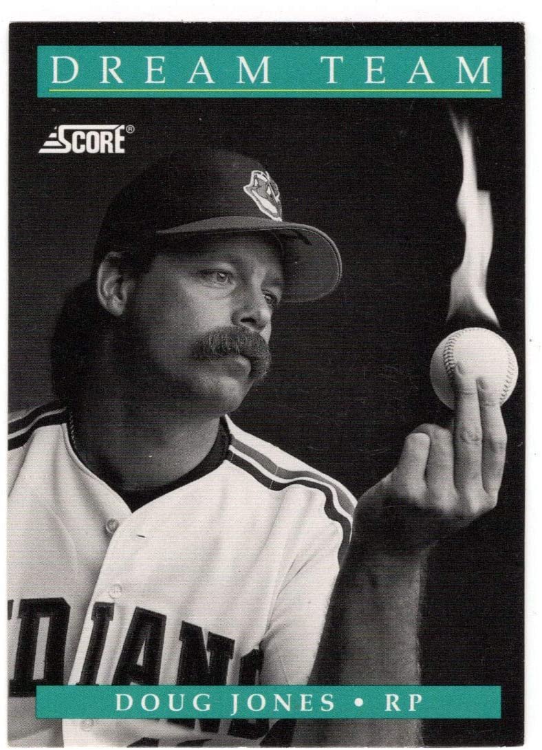 XicanoBrownDude's tweet photo. #RIPDougJones, he who posed for one of my favorite baseball cards not being the Bo Jackson Score card. https://t.co/8lrbl9gQ5c