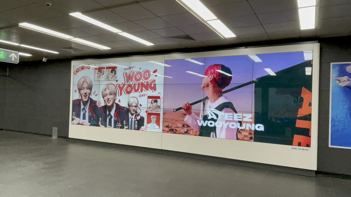 calluoppa_1126's tweet photo. ✨ 𝐇𝐀𝐏𝐏𝐘 𝐖𝐎𝐎𝐘𝐎 𝐃𝐀𝐘 ✨
𝗛𝗕𝗗 𝗣𝗥𝗢𝗝𝗘𝗖𝗧 #𝟮
🗓 𝟷𝟷.𝟸𝟺 - 𝟷𝟷.𝟹𝟶
📍2호선 홍대입구역 공항환승통로

오늘부터 송출됩니다~ 해시태그와 함께 후기를 남겨주시면 추첨을 통해 선물을 드립니다💗💗

#우요탄생일
#HAPPY_WOOYO_DAY

#우영 #정우영 #에이티즈 #WOOYOUNG #ATEEZ https://t.co/RjdpItAsR9