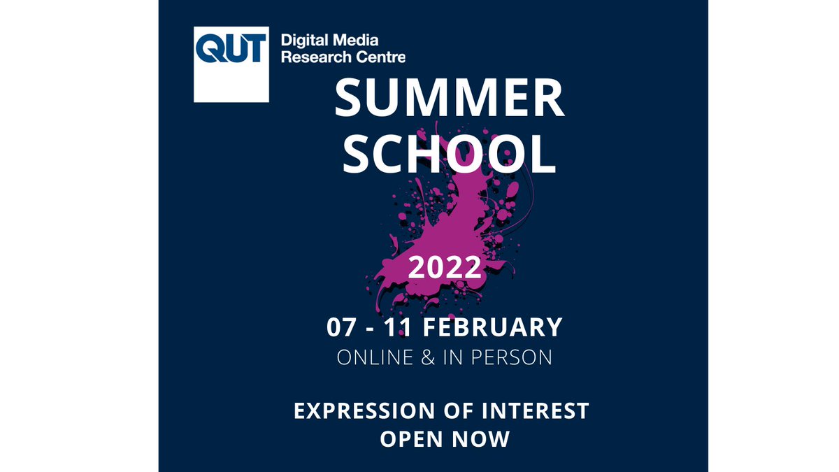 QUT Digital Media Research Centre tweet media