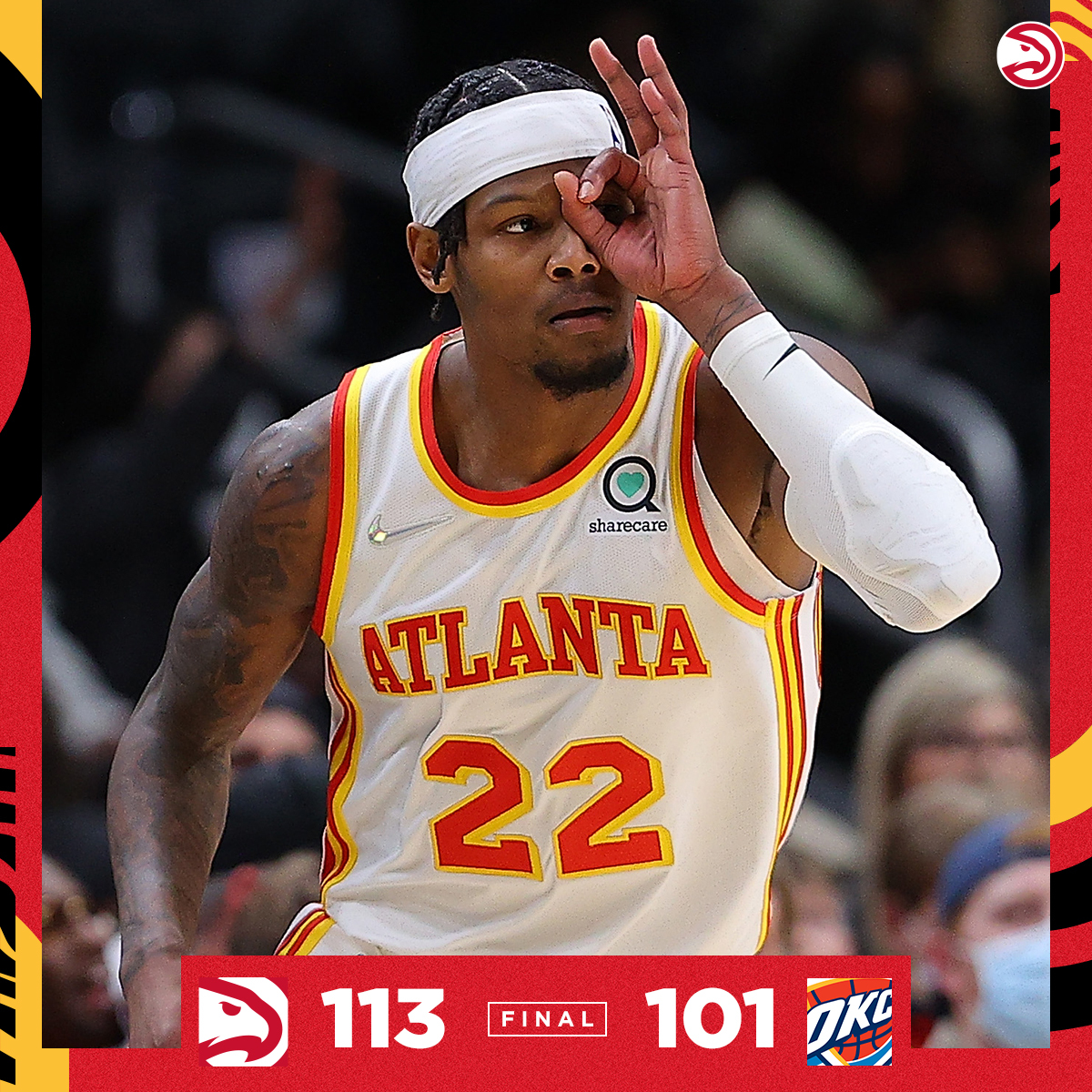 ATLHawks's tweet photo. Successful homestand ✔️ https://t.co/rJfDFaGh12