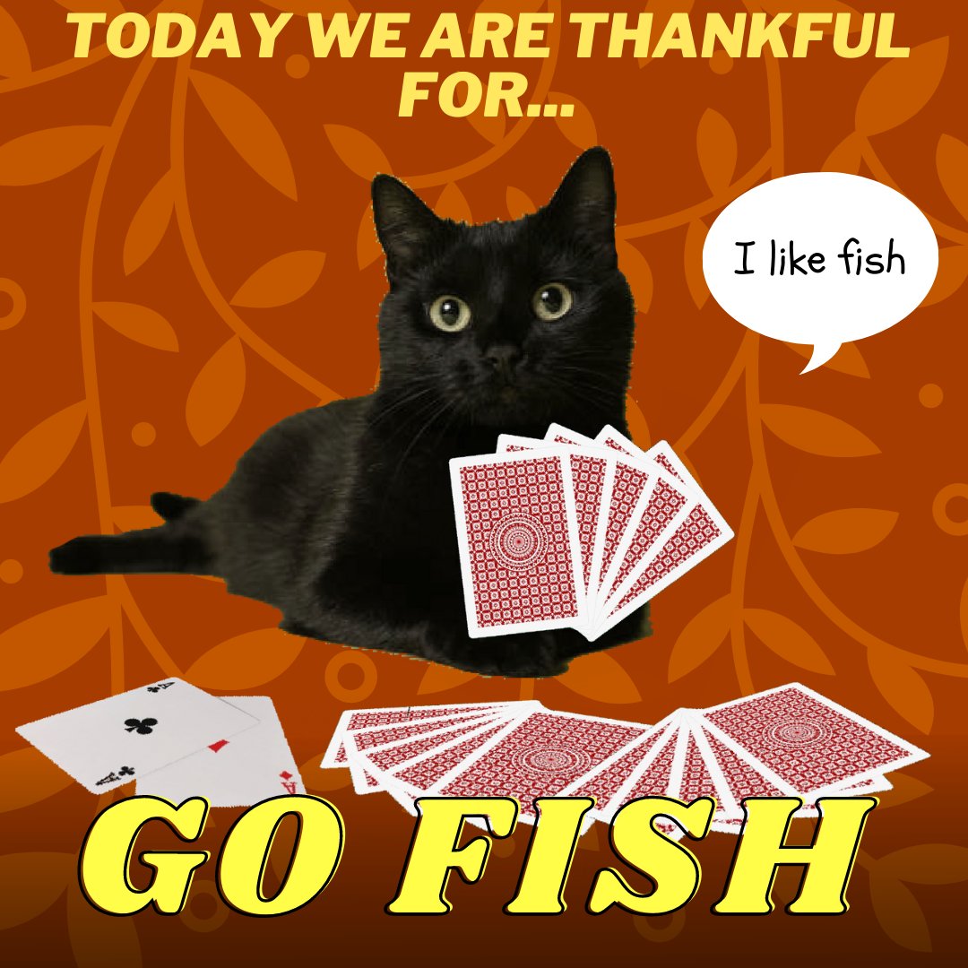 ThanksG_Aware's tweet photo. If you're looking for Christmas, you'll have to go fish - it's nearly #Thanksgiving! https://t.co/cnHdgrHyFx