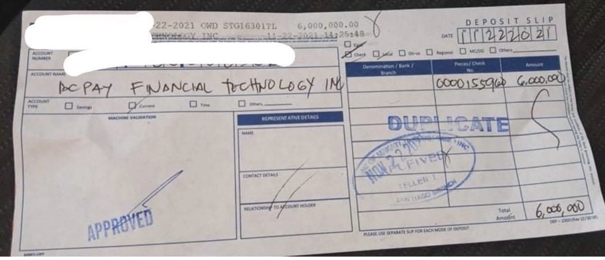 crypt0kid1's tweet photo. Today we deposited another 4,000,000 to BCPAY FINTECHโs BANK Account to make it 10,000,000.
WEโRE NOW READY TO CONQUER the FINTECH WORLD, and make BCPAY๐ as our Utility Token!๐ฅ๐
@Bitcashpay1 @outrace_ore @cz_binance @BinanceChain #BCPAY๐ https://t.co/e0EWRFHcqM