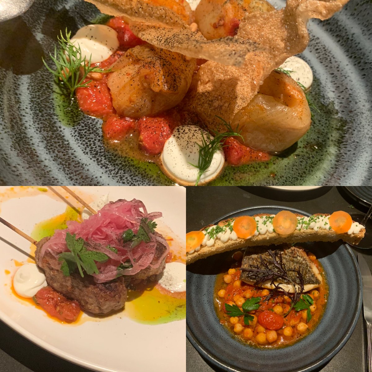 Wonderful opening night at Melina in Pike &amp; Rose . Chef Aris &amp; ⁦<a href="/ChefDcava/">Dimitri Moshovitis</a>⁩ have created a perfect new venue in MoCo.