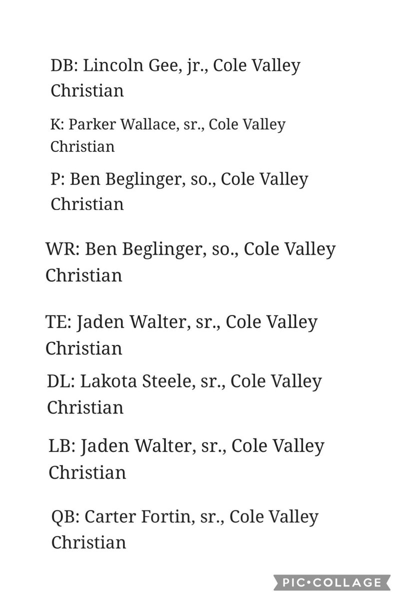 mcckshea's tweet photo. 2nd team all conference! https://t.co/JTmMWCsjkp