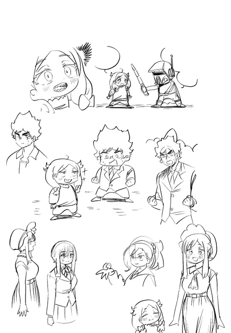 この漫画を再起動しようとしてる。 https://t.co/GCUtpN2vZK 