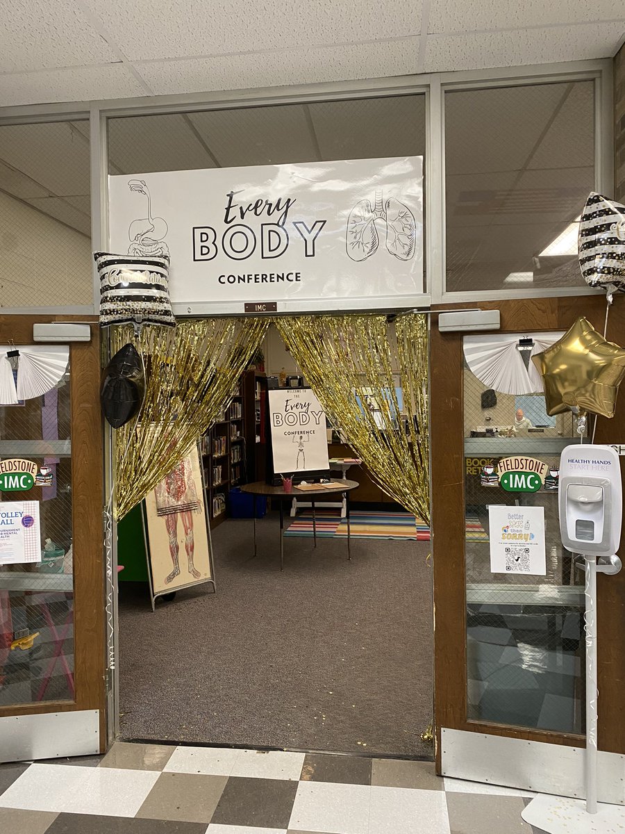 FieldstoneIMC's tweet photo. Day 1 of the Every BODY Conference!
#7thgrade #science #bodysystems #professionalstudents https://t.co/W2pjQCHuaL