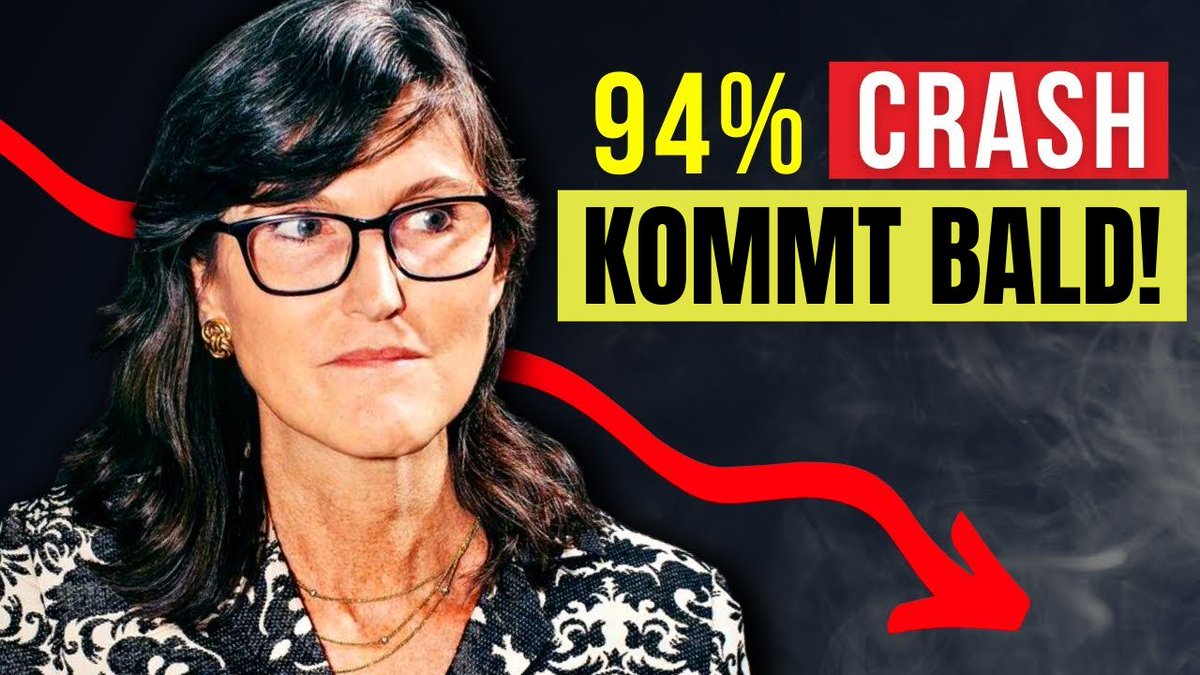Neues Video in dem #cathiewood über den sich anbahnenden inflationären Crash spricht. Zudem gibt sie einen Crypto Ausblick und ein #Bitcoin &amp; #Ethereum #Preisvorhersage 🤑💰💸

Link zum Video
⬇️⬇️⬇️⬇️
youtube.com/watch?v=bYPVc4…

#BitcoinDeutsch #EthereumDeutsch #Preisprognose