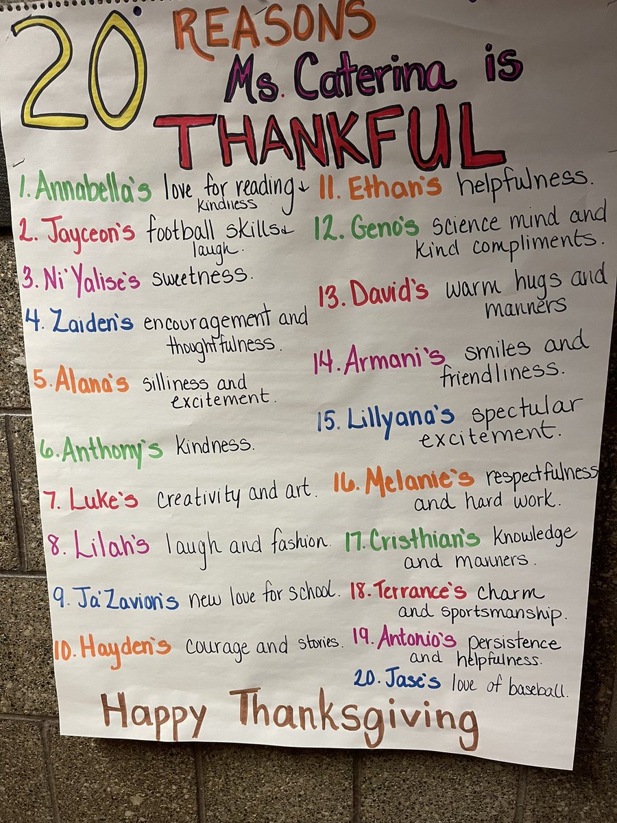 💙 Mennies is thankful for our amazing students &amp; staff 💙 #grateful #HappyThanksgiving #menniesmarvelousfriends