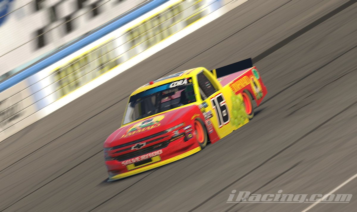 Took to the season finale, but I ran my most complete race in the @CDRATrucks tonight at Auto Club. Could have had a shot at the win, but some rough luck on pit road dropped me back out of sight. Thanks again to the good folks behind the scenes.
Start: P15
Laps Led: 5
Finish: P6