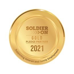 We're proud to announce we’ve signed The Soldier On Pledge and are now recognised as a Gold level Pledge Partner. We are doing everything we can to enable more veterans and their families to find long-term meaningful careers, in collaboration with Soldier On’s Pathways program.