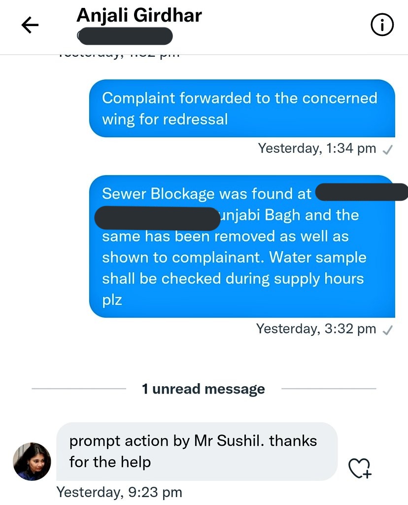 DelhiJalBoard's tweet photo. You are just a tweet away to seek our help !! 

#Djb4You #DjbTeam #HappyConsumer https://t.co/eWa04WtYFX