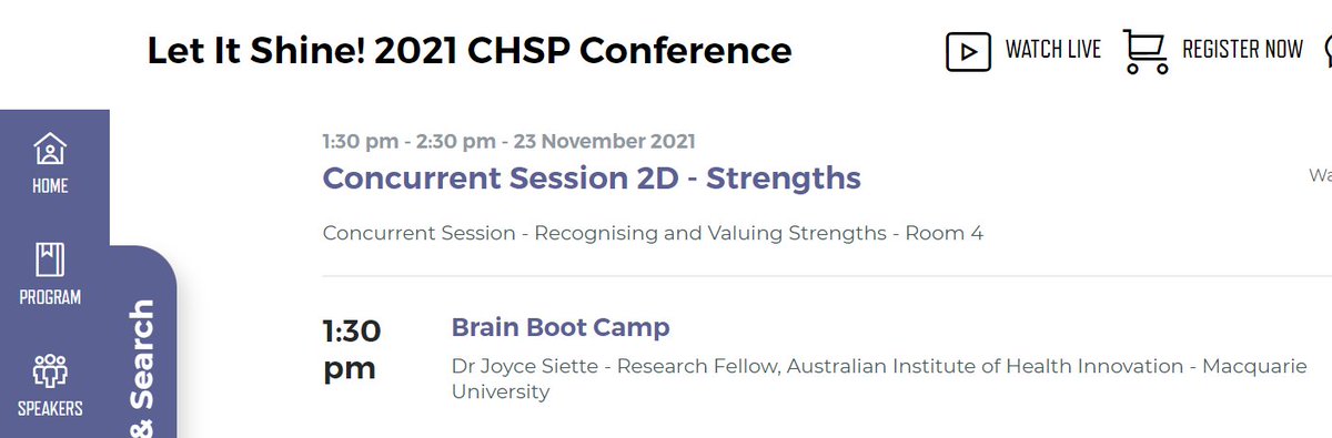 A/Prof Joyce Siette (@jsiette) on Twitter photo Thank you 2021 CHSP Conference for the opportunity to present our early findings of <a href="/brain_bootcamp/">BrainBootcamp</a> and to Nadiana Albistur from @gwscommunity for chairing. For a quick snapshot check out our video: youtube.com/watch?v=BPhEI2… Thank you 2021 CHSP Conference for the opportunity to present our early findings of <a href="/brain_bootcamp/">BrainBootcamp</a> and to Nadiana Albistur from @gwscommunity for chairing. For a quick snapshot check out our video: youtube.com/watch?v=BPhEI2…