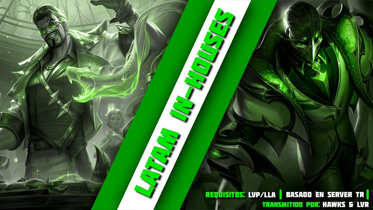 🔥HOY EN HAWKS VAMOS ESTAR TRANSMITIENDO EL #LATAM_InHouses CON TREMENDOS JUGADORES Y CASTERS 🔥

📽️POR NUESTRO TWITCH twitch.tv/live_hawks