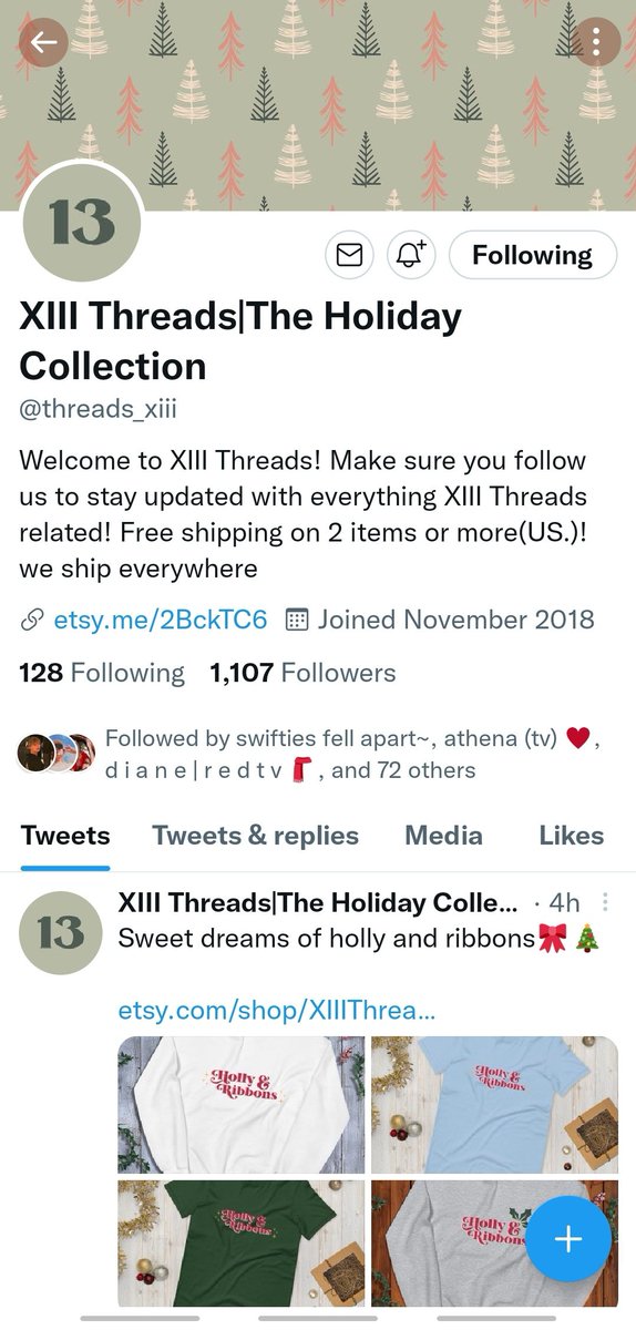 imyourpeace13's tweet photo. @threads_xiii Thank you so much for this giveaway. These sweaters are so amazing and look comfortable. Done all the mechanics. Manifesting and keep safe! Stream #RedTaylorsVersion ❤🧣🍁 https://t.co/J2r3rPYPQG
