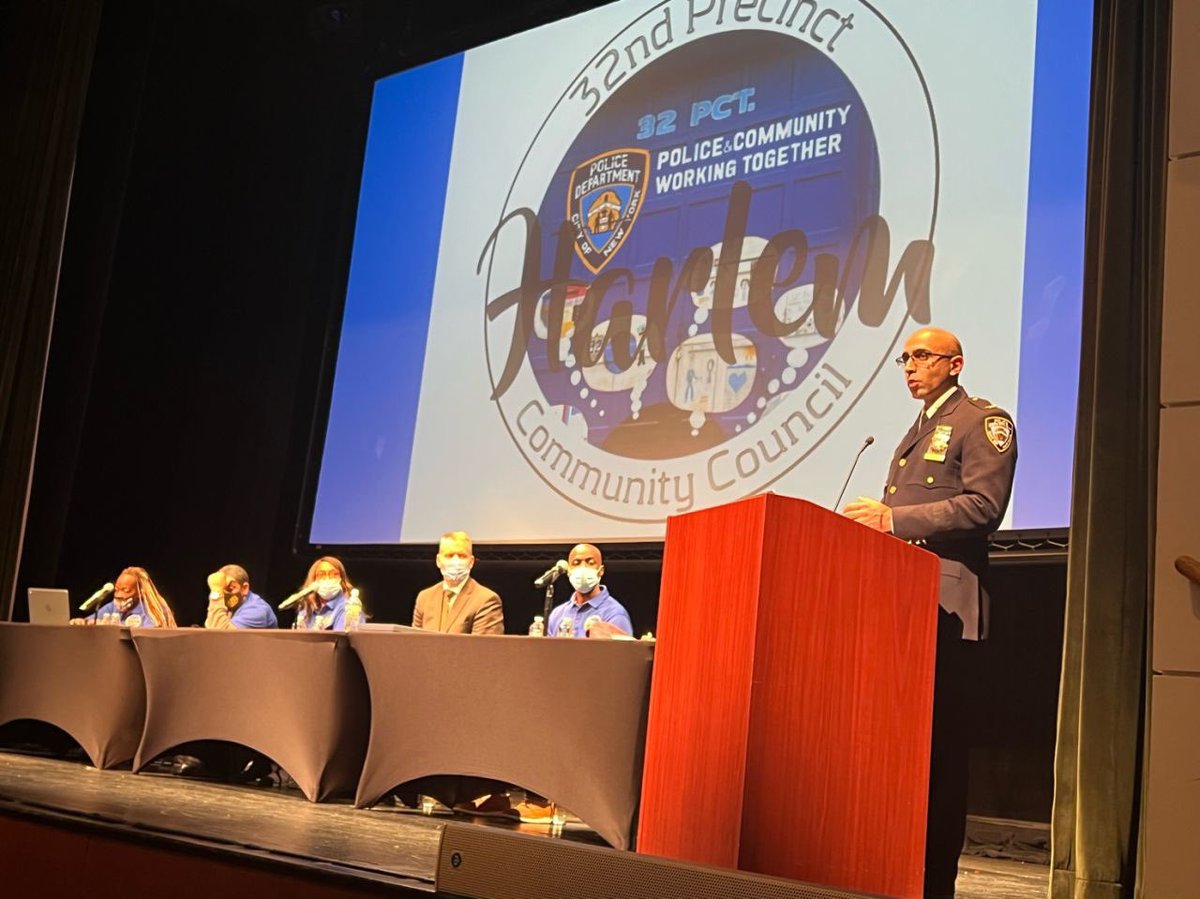ECGIA1's tweet photo. N.Y.P.D 32nd Precinct: Police &amp; Community Working Together Harlem Community Council invited East Coast Gang Investigators Association (ECGIA) Several Others Speakers to Come Out and Speak to the People. 🎯🙏🏾LETS NOT FORGET OUR MISSION🎯 https://t.co/TnhZMjX7BO