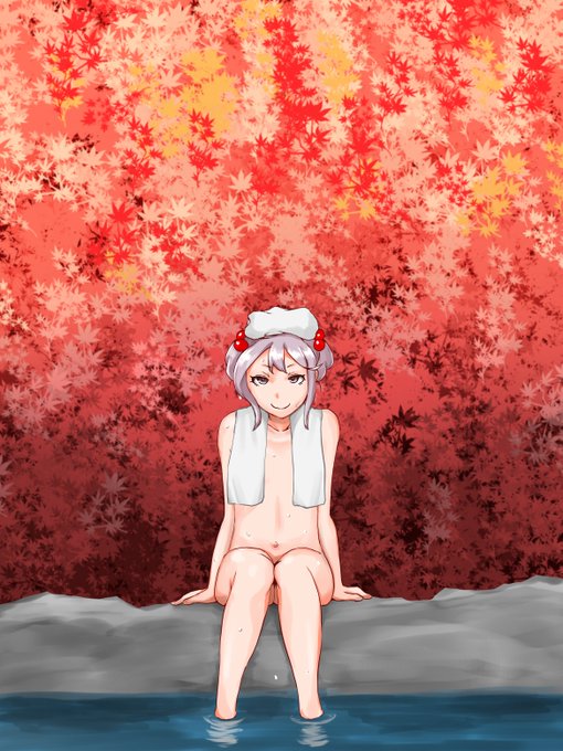 秋のさざな温泉いちごの湯(再掲) 