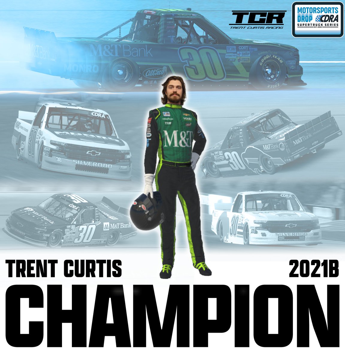 TRENT CURTIS IS THE 2021B CDRA TRUCKS CHAMPION!