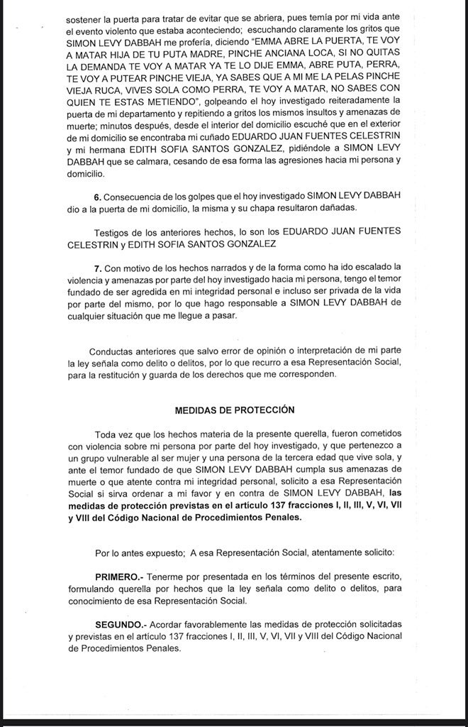 Jelian's tweet photo. @lumendoz @SimonLevyMx   Pues ... Hay demanda interpuesta y testigos que validan la agresión.  Esto se va a dar a conocer mas rápido que tarde.  Dia de perros para Dn Simon Levy si es que resulta cierto el evento. https://t.co/RjLK1IKyLj