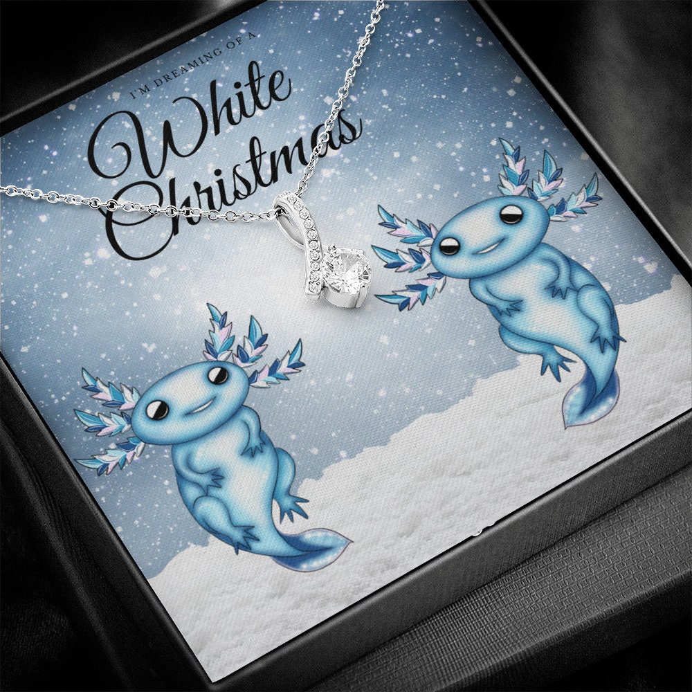 JEsquireCreate's tweet photo. Excited to share the latest addition to my #etsy shop: White Christmas Axolotl Ribbon Necklace https://t.co/bhHRSSgO2u #animals #goldnecklace #giftsforher #pendantnecklace #jewelry #bestfriendgift #christmasgift #jewelrygift #whitechristmas https://t.co/AhSs6AhqTK