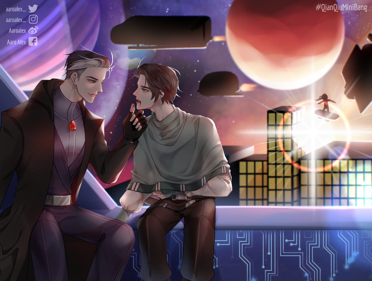 AaroAlex_'s tweet photo. Good day, everyone! Here's my art for @aurora_reality ‘s awesome fic, "Lessons in Flight". I'm glad I got to join this event, #QianQiuMiniBang2021 💖💖 

fic in reply ✨

#QianQiu #ThousandAutumns #千秋 https://t.co/aA7XoIqv7U