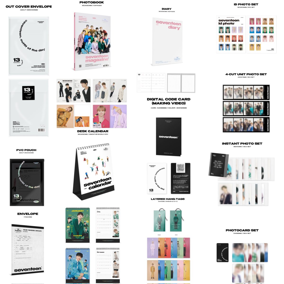 SEVENTEEN '2022 SEASON'S GREETINGS' #SEVENTEEN #세븐틴 @pledis_17