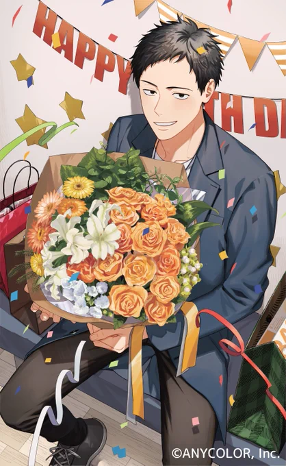 社築さんの誕生日記念グッズのイラストを担当させていただきました!
本日18:00から、にじさんじ公式BOOTHにて販売開始だそうです☺️よろしくお願いいたします!
https://t.co/unmpysEnU9

お誕生日おめでとうございます!🎉 