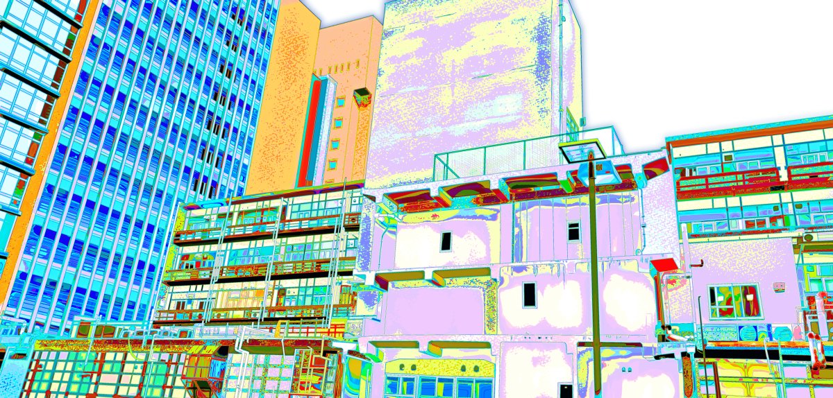 昨日のチマです
東大病院屋上駐車場からの風景
線画、トーン加工、遊びでいろいろ加工
今日から新しいチマです(*'▽`*) 