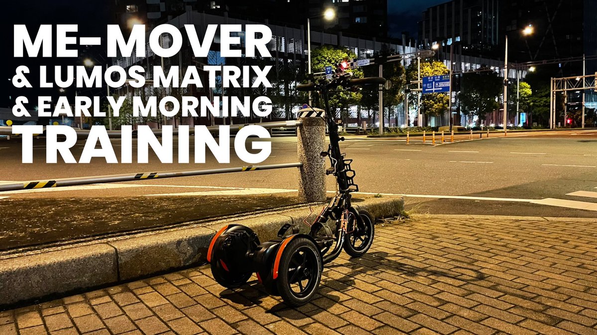 MoverFan's tweet photo. Me-MoverとLumos Matrixと早朝練 https://t.co/xu5z8u6UUG
#MeMover
#Lumos
#lumosmatrix https://t.co/TWVo4Sw8io