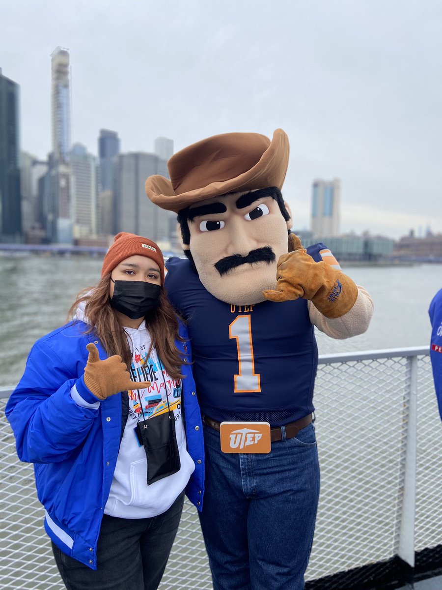 CCTESportsMed's tweet photo. Congratulations to former student Connie Olivas! Connie is currently the athletic training student working with UTEP Cheer. She is in NYC with them for the Macy’s Thanksgiving Parade!! Go Connie!! @ccte_principal @ELPASO_ISD https://t.co/WCqtZz6KqX