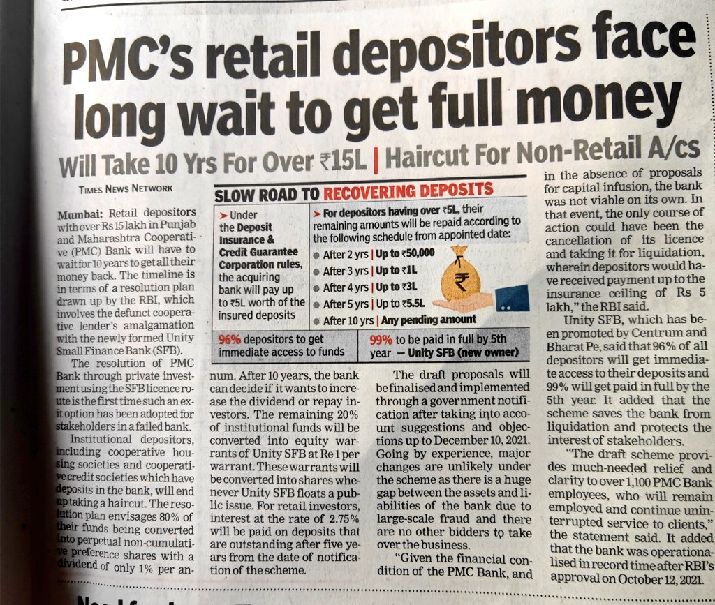 SonuSood's tweet photo. I don't hold an account in PMC, still I feel sorry for the account holders. Most of the account holders are senior citizens, imagine waiting for 10 yrs to get ur savings back? Don't know how many will survive till then. I wish we find a better solution,atleast for senior citizens https://t.co/wRnUzr8YjX