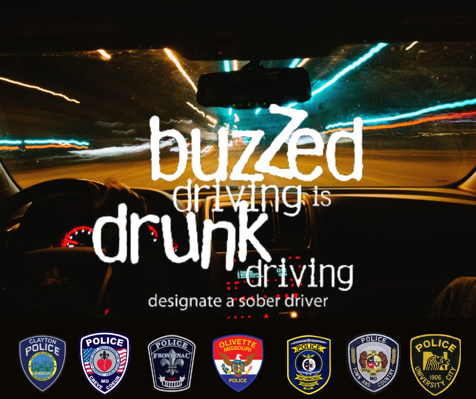 FrontenacPD's tweet photo. Your law enforcement partners would like to remind you that if you have to do something to make yourself okay to drive, you're not okay to drive. Choose a designated driver or call a ride-sharing service if you plan on drinking.
#drivesobermo
#teamwork https://t.co/udjjDMzaMi
