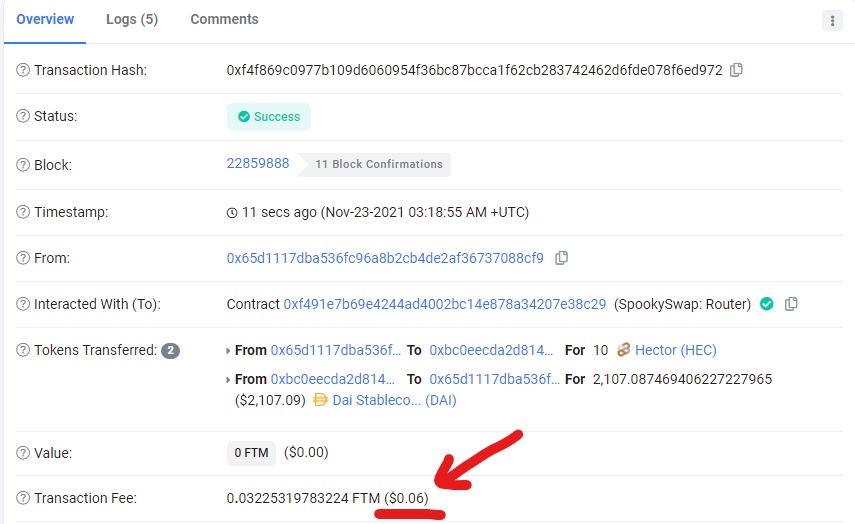 froghartha's tweet photo. So $AVAX fees are hitting $1-$3 a swap now and it's doing the same daily transactions as $FTM has been doing for ~2 months? I'm literally paying sub-10 cents a swap on Fantom atm, lmfao. Also FTM has 1s vs 2s TTF.

Explain to me how FTM is worth 5x less again? $10 eoy incoming. https://t.co/hUfrv8mzUJ