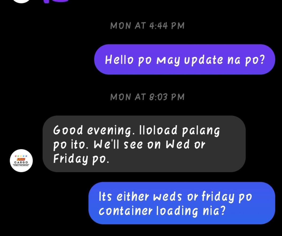 YourMerchPH_'s tweet photo. #YourMerchPHUpdates
As of Nov 23 , Waiting nalang po na ma load ung box sa container,
Wednesday or friday daw po,
After maload waiting nalang po for Schedule ng shipping na, πππ
Will keep you update for box 2 https://t.co/pYmNDFomlr