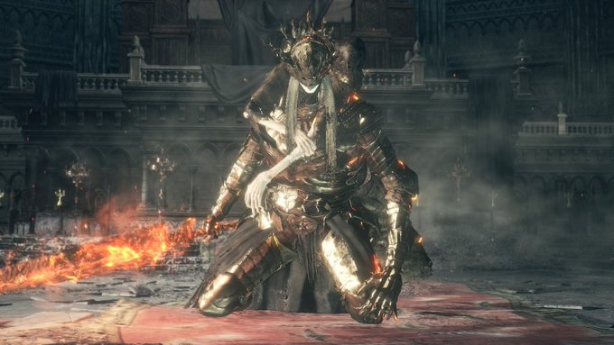 3 pic. Finished dark souls ||| </3 I’m going to play it again and again because this is amazing. Here’s