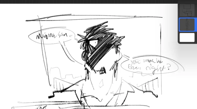 sketch for the comic im workin on cuz i rlly like it lol 