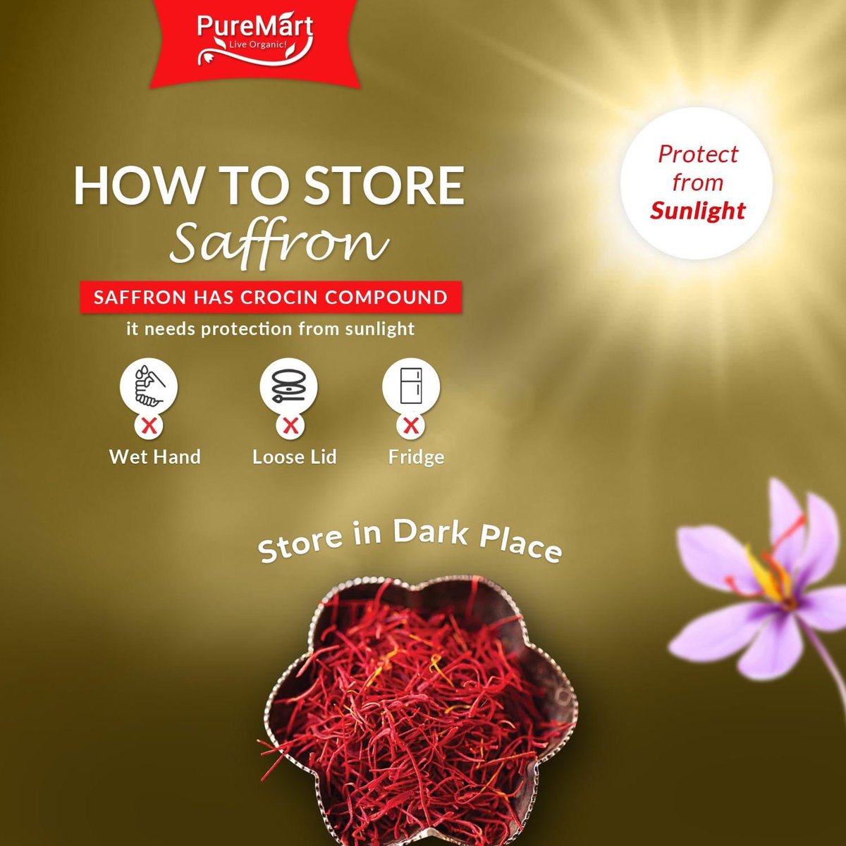 pure_mart's tweet photo. How to store saffron ??? Wondering 💭👇👉#puresaffron #saffronkashmir #saffrontest #puremartindia https://t.co/hLsK1H4I1g