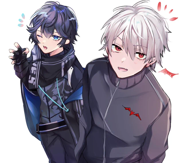 #Kuzuart #AXIART
2人の絡み良かった衝動描き…😌 