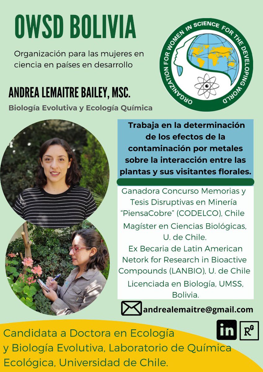 OWSD Bolivia tweet media