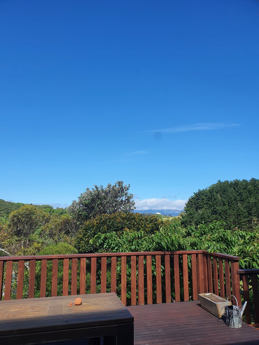 suba23's tweet photo. Clear sky for the opening plenary: reading group as method. https://t.co/KLbS8caP9A #ASLECANZ21 #BeyondHumanScales #Ngatohu2021 https://t.co/R8t4FCiaUI